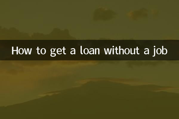 So erhalten Sie einen Kredit ohne Job