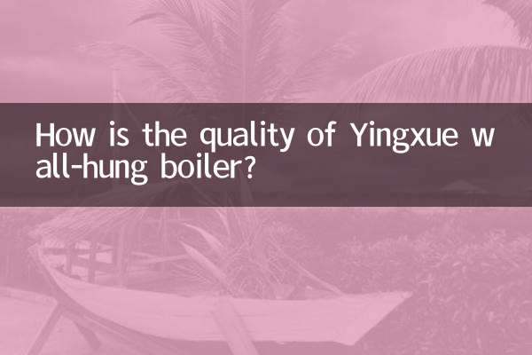 Como é a qualidade da caldeira suspensa Yingxue?