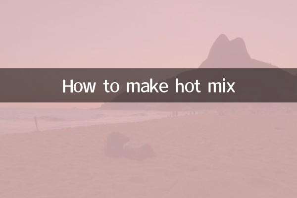 گرم مکس کیسے بنائیں