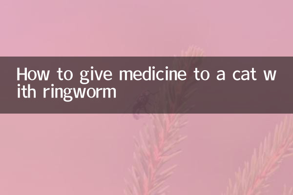 Как дать лекарство кошке от стригущего лишая