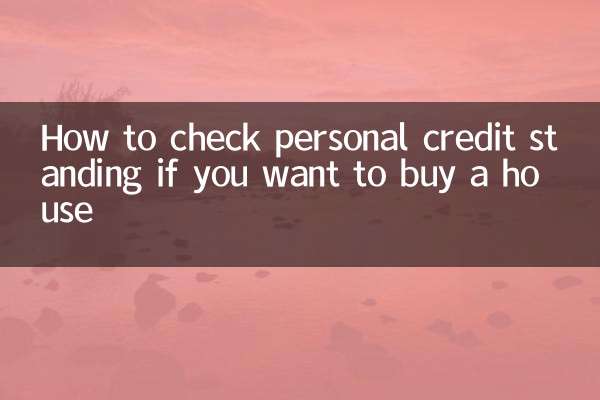 यदि आप घर खरीदना चाहते हैं तो व्यक्तिगत क्रेडिट स्थिति की जांच कैसे करें