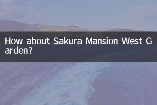 সাকুরা ম্যানশন ওয়েস্ট গার্ডেন সম্পর্কে কেমন?