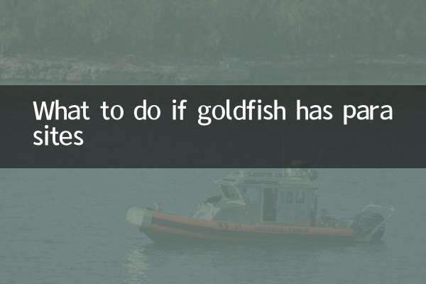 Que faire si le poisson rouge a des parasites
