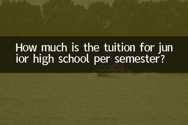 Quanto costa la retta semestrale della scuola media?