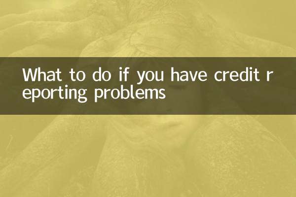 اگر آپ کو کریڈٹ رپورٹنگ میں دشواری ہے تو کیا کریں