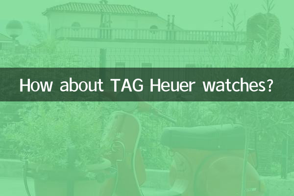 Que tal relógios TAG Heuer?