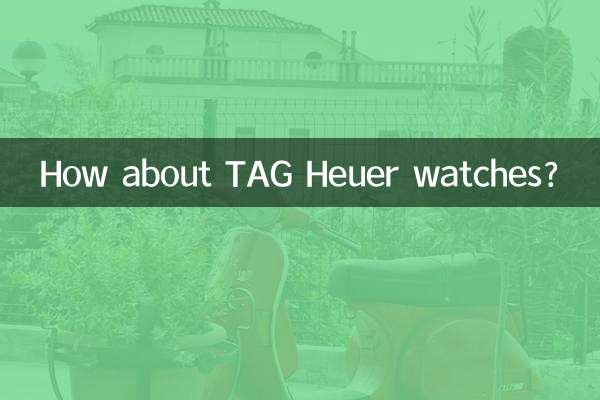 Que tal relógios TAG Heuer?