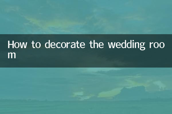 Cómo decorar el salón de bodas