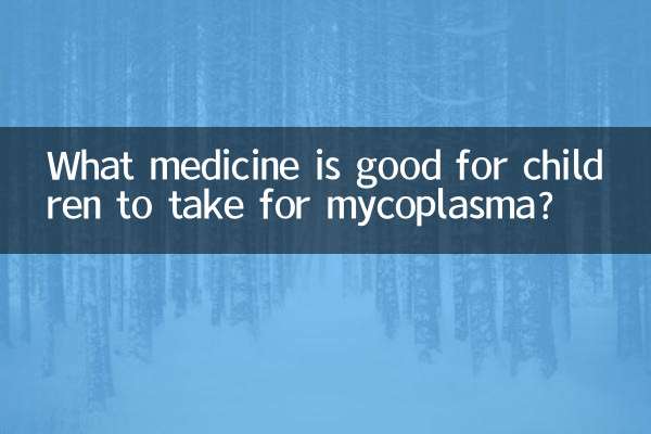 小孩支原體吃什麼藥好
