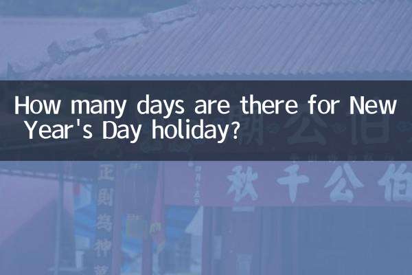 年末年始の休みは何日ありますか？