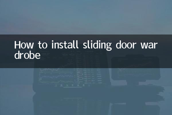 Como instalar guarda-roupa com porta de correr