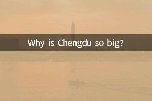 成都面積怎麼這麼大
