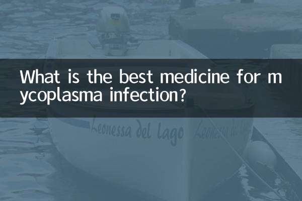 支原体感染用什么药最好