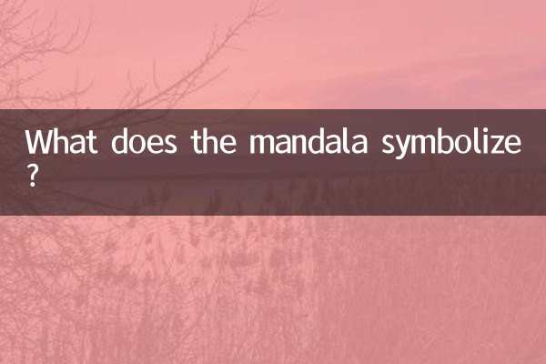 Cosa simboleggia il mandala?