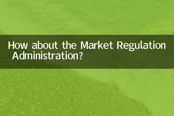 시장규제청은 어떻습니까?