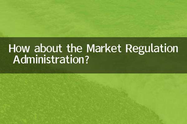 কিভাবে বাজার নিয়ন্ত্রণ প্রশাসন সম্পর্কে?