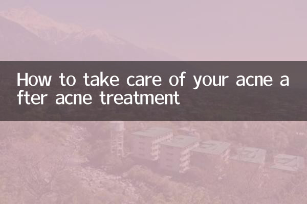 Como cuidar da sua acne após o tratamento da acne