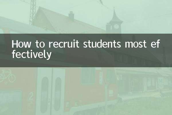 Comment recruter les étudiants le plus efficacement possible