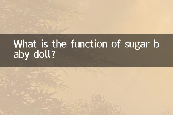 Qual é a função da boneca Sugar Baby?