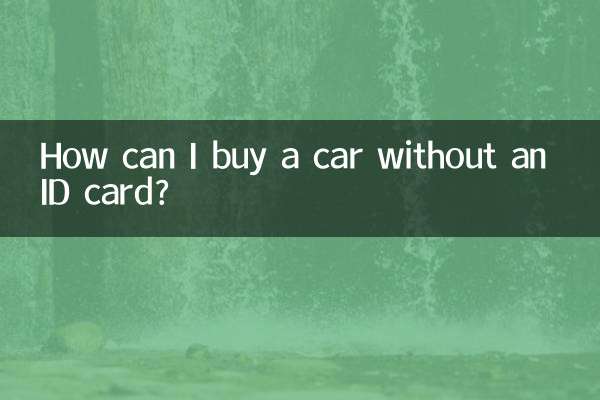 Wie kann ich ein Auto ohne Personalausweis kaufen?