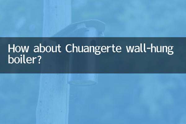 А как насчет настенного котла Chuangerte?