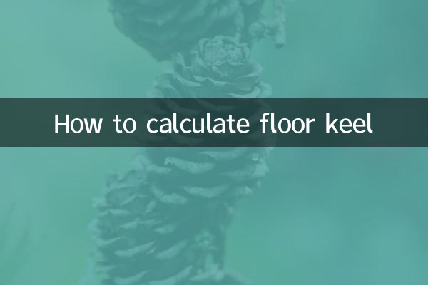 Comment calculer la quille de plancher