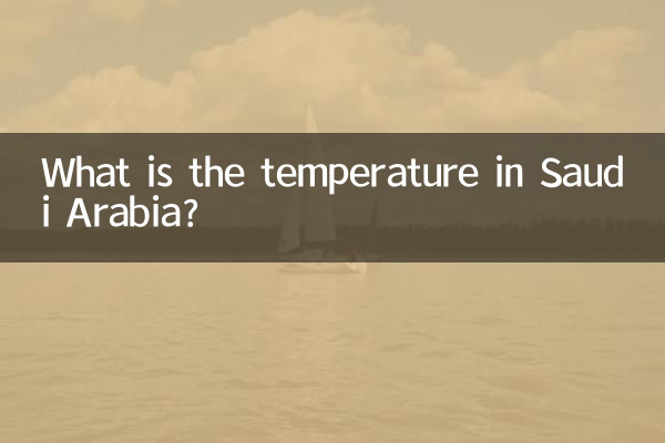 सऊदी अरब में तापमान क्या है?