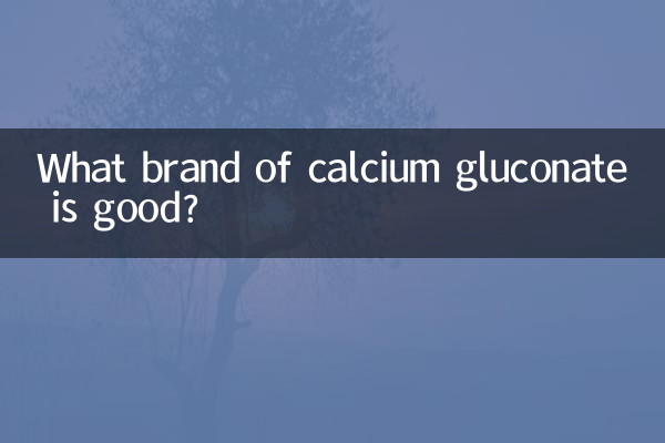 Quelle marque de gluconate de calcium est la bonne ?