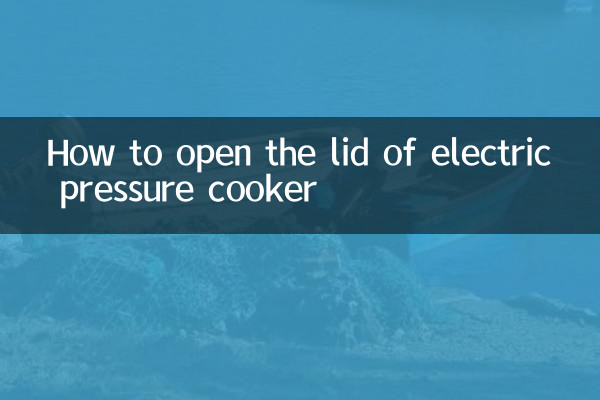 কিভাবে ইলেকট্রিক প্রেসার কুকারের ঢাকনা খুলবেন