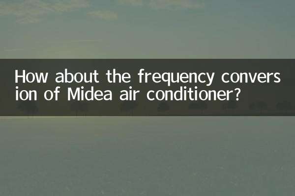 در مورد تبدیل فرکانس کولر گازی Midea چطور؟