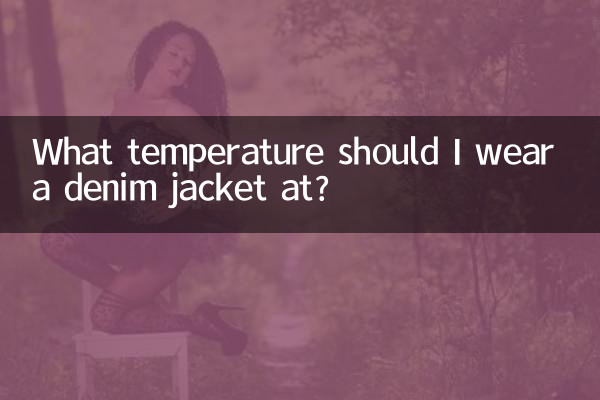 کت جین را در چه دمایی باید بپوشم؟