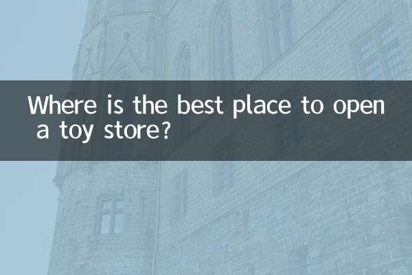 玩具店開在什麼地方好