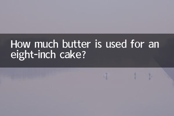 ¿Cuánta mantequilla se usa para un pastel de veinte centímetros?