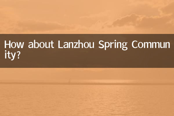蘭州春のコミュニティはどうですか？