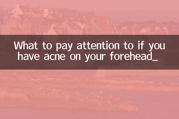 Was Sie bei Akne auf der Stirn beachten sollten