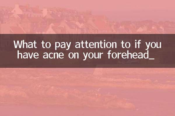 Was Sie bei Akne auf der Stirn beachten sollten