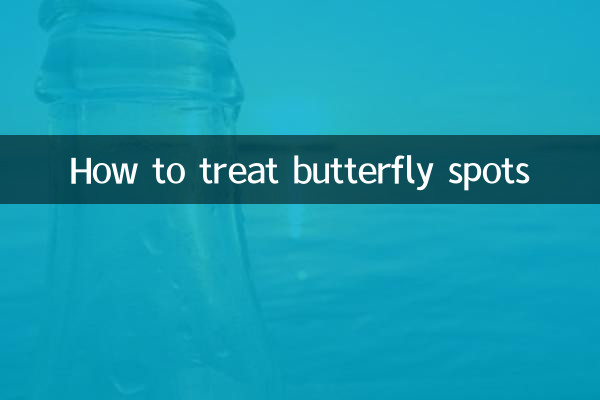 Come trattare le macchie di farfalla