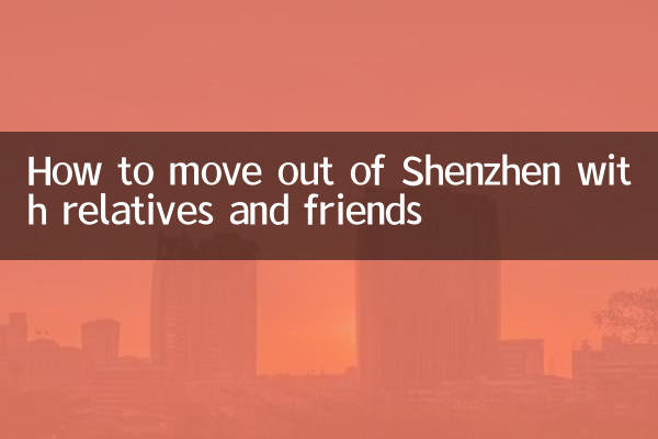 كيفية الخروج من شنتشن مع الأقارب والأصدقاء