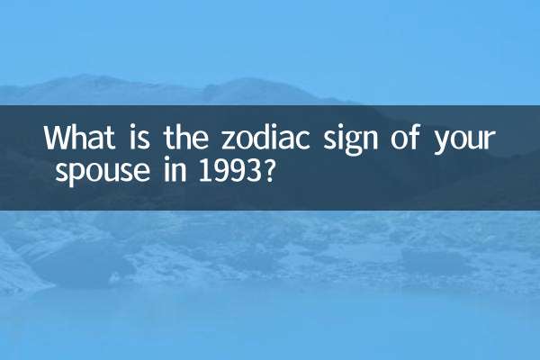 93年屬什么生肖配偶