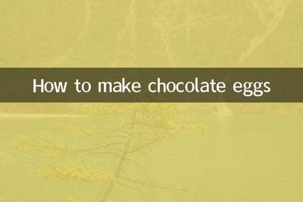 Come preparare le uova di cioccolato