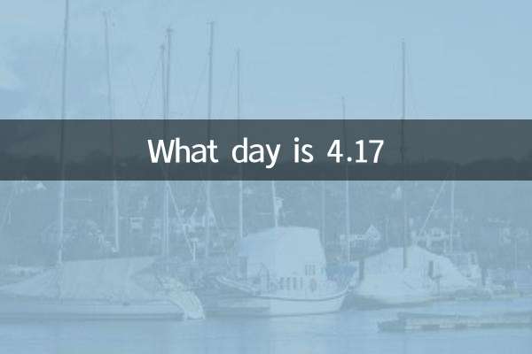 What day is 4.17