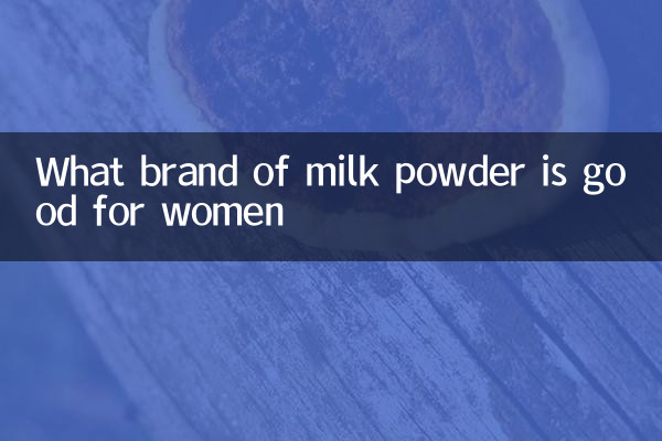 女人喝什么牌子奶粉好