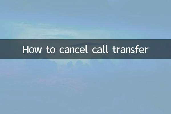 Como cancelar a transferência de chamadas
