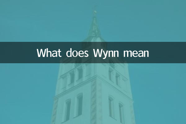 Cosa significa Wynn