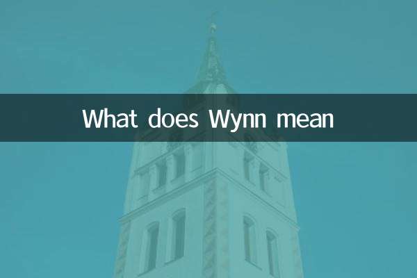 Cosa significa Wynn