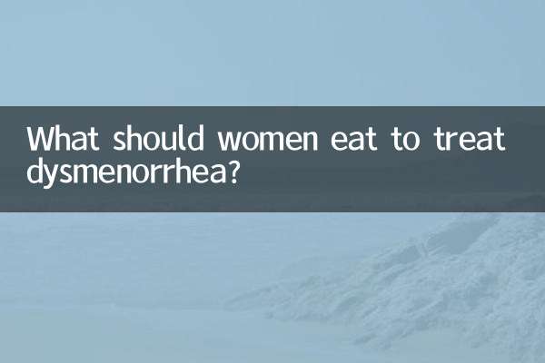 O que as mulheres devem comer para tratar a dismenorreia?