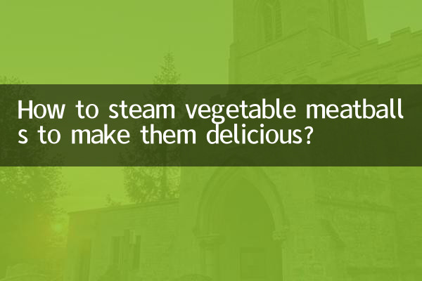 How to steam vegetable meatballs to make them delicious?