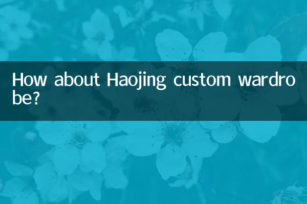 Che ne dici del guardaroba personalizzato Haojing?