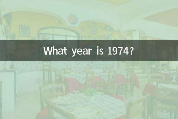 What year is 1974?