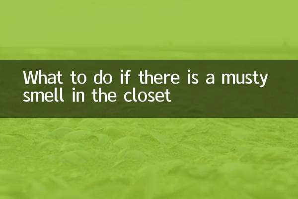 اگر بوی کپک زدگی در کمد وجود دارد چه باید کرد؟